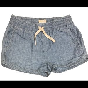 Crewcuts denim girls shorts size 8